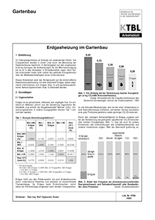 Erdgasheizung im Gartenbau | | KTBL